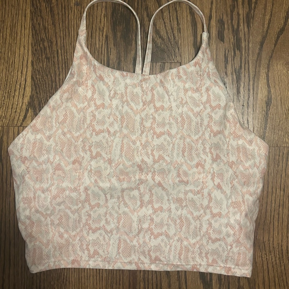 *3 for $10* Old navy powersoft size large pink python print